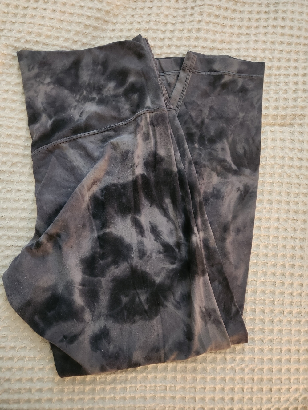 lululemon athletica Dark Gray Tie-Dye Leggings Size 12